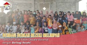 Berbagi Berkah Rejeki Melimpah di Yayasan Anak Yatim Blitar