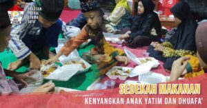 Sedekah Makanan Kenyangkan Anak Yatim