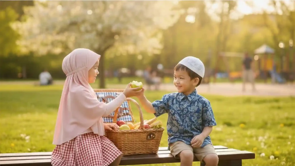 Karakter Berbagi pada Anak